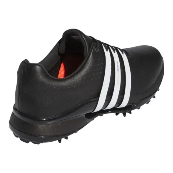 Adidas Tour360 24 IF0250 Men's‎ Golf Shoes, Black/White, Size 9W NEW